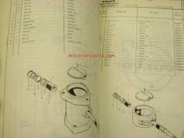 Volvo B 715 Reservdelskatalog, Parts Catalogue -varaosaluettelo