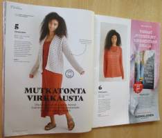 Kotiliesi Käsityö N:o 4 2021 kaava-arkki mukana