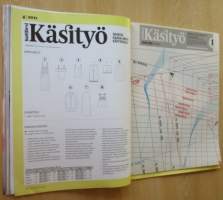 Kotiliesi Käsityö N:o 4 2021 kaava-arkki mukana