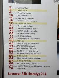 Alibi 2016 nr 4, katso sisällysluettelo