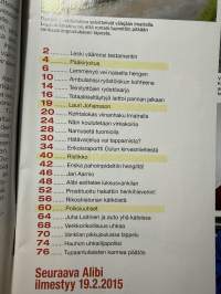 Alibi 2015 nr 2, katso sisällysluettelo