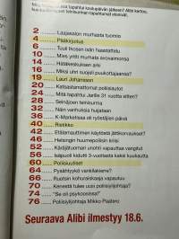 Alibi 2015 nr 6, katso sisällysluettelo