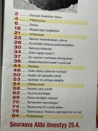 Alibi 2013 nr 4, katso sisällysluettelo