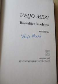 Runoilijan kuolema - runoelma