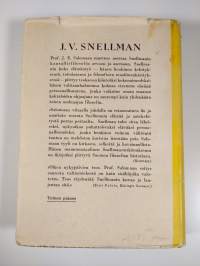 J. V. Snellman : elämä ja filosofia