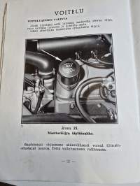 Citroen ID 19 käyttö- ja huolto-ohjeet  1959
