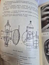 Jawa moottoripyörä 125 cc &amp; 175 cc käyttö- ja huolto-ohjeet.