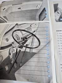 Volkswagen transporter 1961 käyttöohjekirja