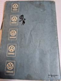 Volkswagen transporter 1961 käyttöohjekirja