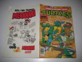 Teenage mutant hero Turtles n:o 8 /1991
