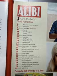 Alibi 2010 nr 3, katso sisällysluettelo