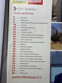 Alibi 2010 nr 5, katso sisällysluettelo
