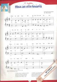 Joulukalenteri : 24 helppoa joululaulusovitusta pianolle