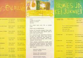 Iso mies ja keijukainen, Lastenlauluja