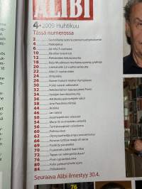 Alibi 2009 nr 4, katso sisällysluettelo