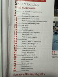Alibi 2009 nr 5, katso sisällysluettelo
