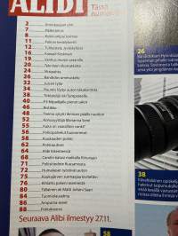 Alibi 2008 nr 1, katso sisällysluettelo