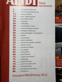 Alibi 2008 nr 12, katso sisällysluettelo