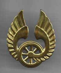 VR siipipyörälakkimerkki  1971 kokardi