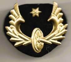 VR siipipyörälakkimerkki  + tähti 1951-70 kokardi