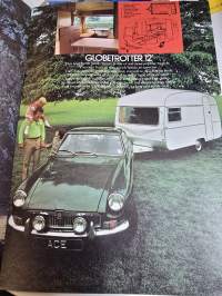 Ace caravans asuntovaunu myyntiesite 1972