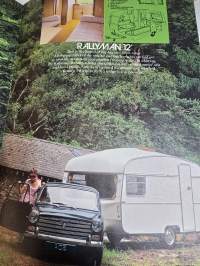 Ace caravans asuntovaunu myyntiesite 1972