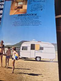 Ace caravans asuntovaunu myyntiesite 1972