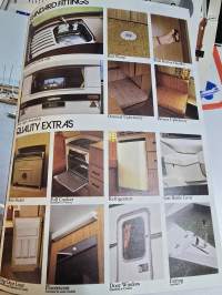 Ace caravans asuntovaunu myyntiesite 1972