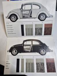 Volkswagen 1200 värimallisto. 8,64
