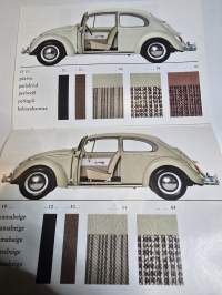 Volkswagen 1200 värimallisto. 8,64