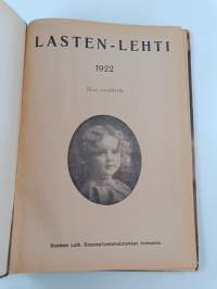 Lasten-lehti vuosikerta 1922