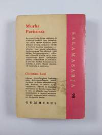 Murha Pariisissa : salapoliisiromaani