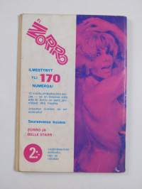 El Zorro nro 178 12/1973 :  Nainen myytävänä