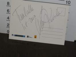 matti korkiala ihailijakortti  signeraattu