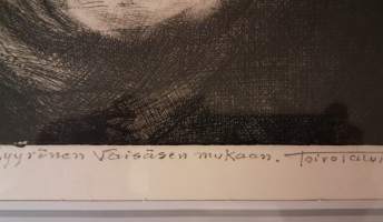 Harvinainen Toivo Talvi: "Loitsu" (1930-luku) – Karjalaista mystiikkaa