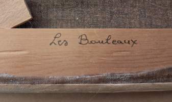 Tunnelmallinen öljyvärimaalaus kultakehyksissä. (Ulkomainen taide, kuvataide, taulut)