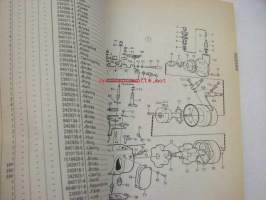 Volvo Penta MD 6, MD 7 Reservdelskatalog, Parts Catalogue -varaosaluettelo