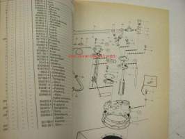 Volvo Penta MB 10 Reservdelskatalog, Parts Catalogue -varaosaluettelo