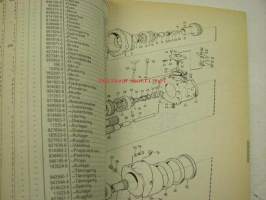 Volvo Penta MB 10 Reservdelskatalog, Parts Catalogue -varaosaluettelo