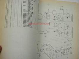 Volvo Penta AQ 200D, AQ 200F Reservdelskatalog, Parts Catalogue -varaosaluettelo