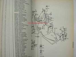 Volvo Penta AQ 200D, AQ 200F Reservdelskatalog, Parts Catalogue -varaosaluettelo