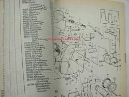 Volvo Penta AQ 200D, AQ 200F Reservdelskatalog, Parts Catalogue -varaosaluettelo