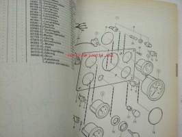 Volvo Penta AQ 200D, AQ 200F Reservdelskatalog, Parts Catalogue -varaosaluettelo