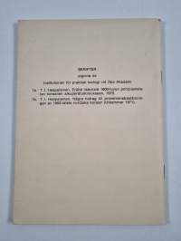 Eräitä lisäyksiä 1600-luvun pohjoismaisten koraalien alkuperätutkimukseen