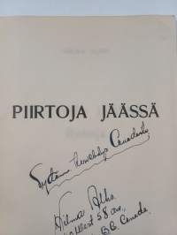 Piirtoja jäässä : runoja (signeerattu)