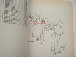 Volvo Penta AQ 171A, AQ 171C Reservdelskatalog, Parts Catalogue -varaosaluettelo