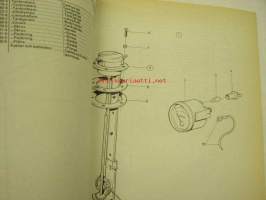 Volvo Penta AQ 171A, AQ 171C Reservdelskatalog, Parts Catalogue -varaosaluettelo