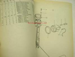 Volvo Penta AQ 145B Reservdelskatalog, Parts Catalogue -varaosaluettelo