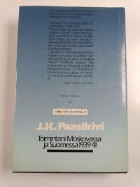 Toimintani Moskovassa ja Suomessa 1939-41 1, Talvisota