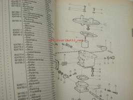 Volvo Penta AQ 145B Reservdelskatalog, Parts Catalogue -varaosaluettelo